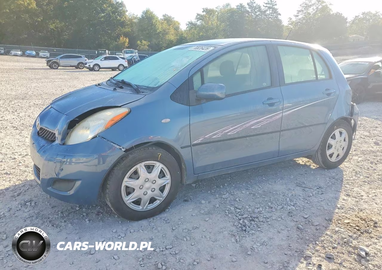 2010 Toyota Yaris Base VIN:JTDKT4K33A5283576 - 1