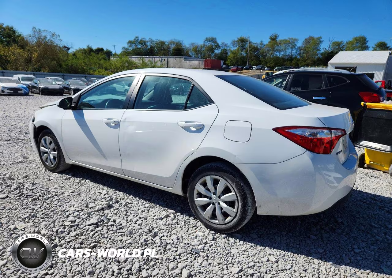 2016 Toyota Corolla Le VIN:5YFBURHE4GP529100 - 2