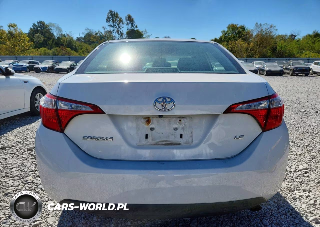2016 Toyota Corolla Le VIN:5YFBURHE4GP529100 - 6