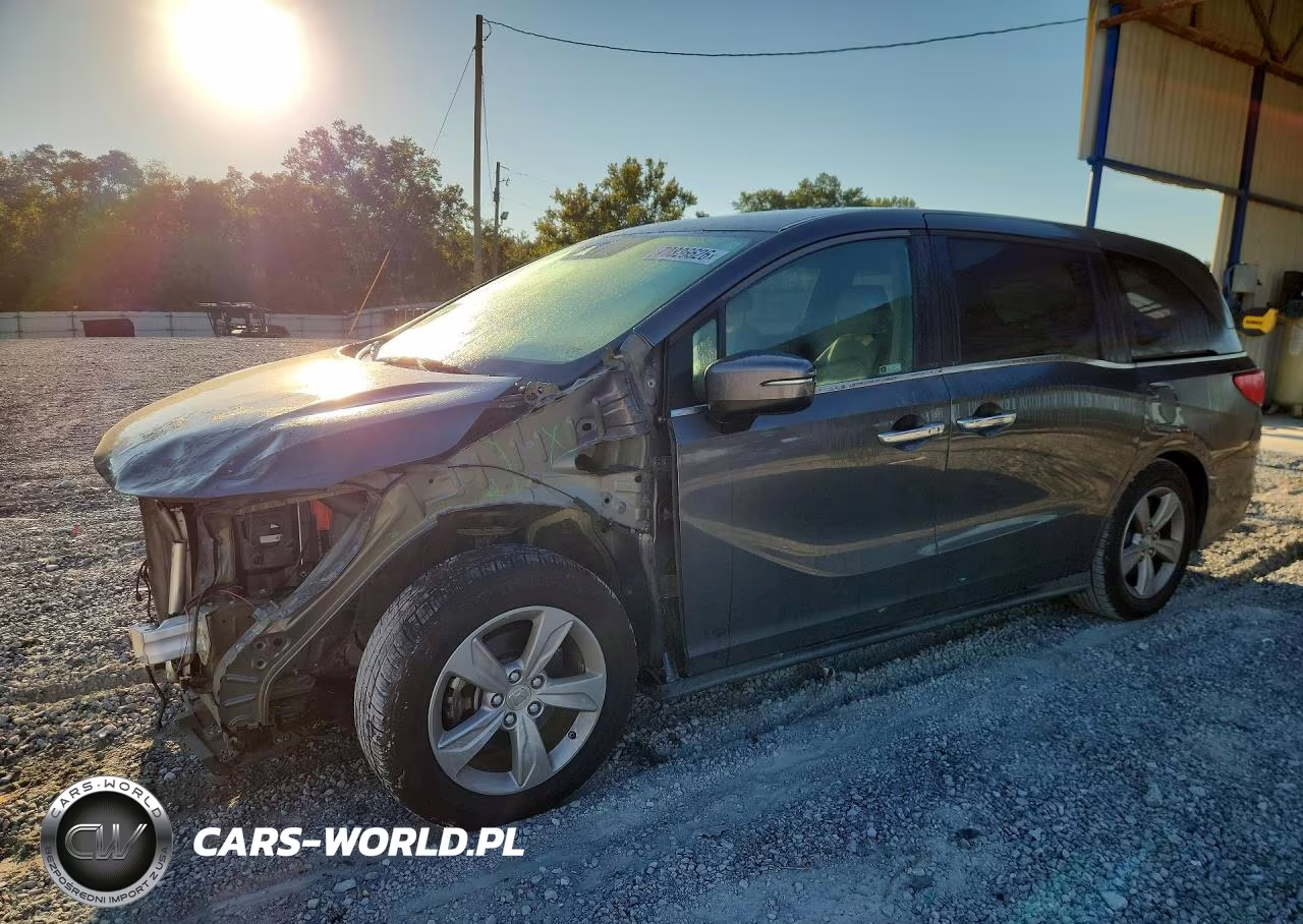 2019 Honda Odyssey Exl VIN:5FNRL6H70KB004962 - 1