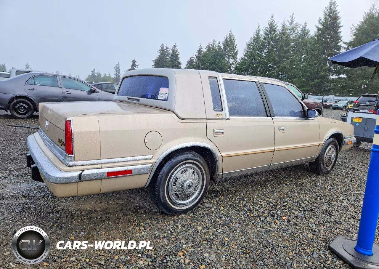 1991 Chrysler New Yorker Fifth Avenue VIN:1C3XY66R6MD258154 - 3