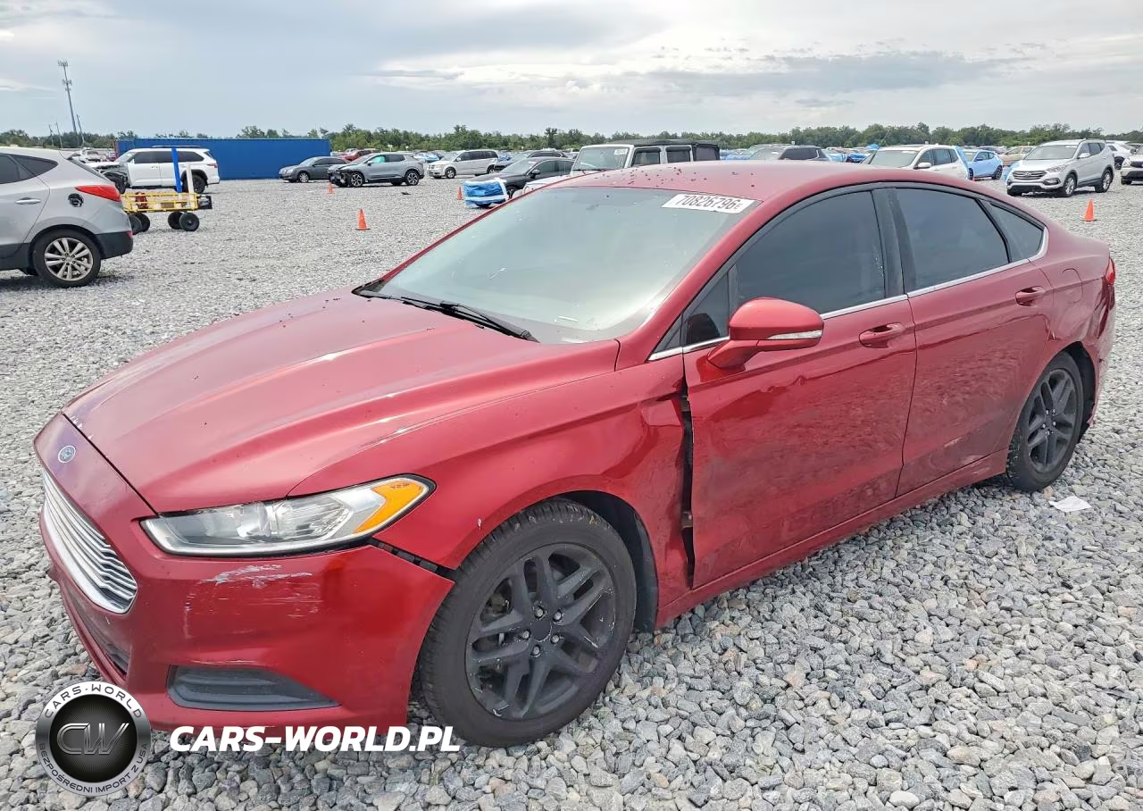 2015 Ford Fusion Se VIN:1FA6P0H74F5112356 - 1