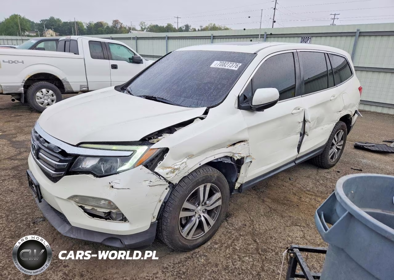2016 Honda Pilot Exl VIN:5FNYF6H55GB108520 - 1
