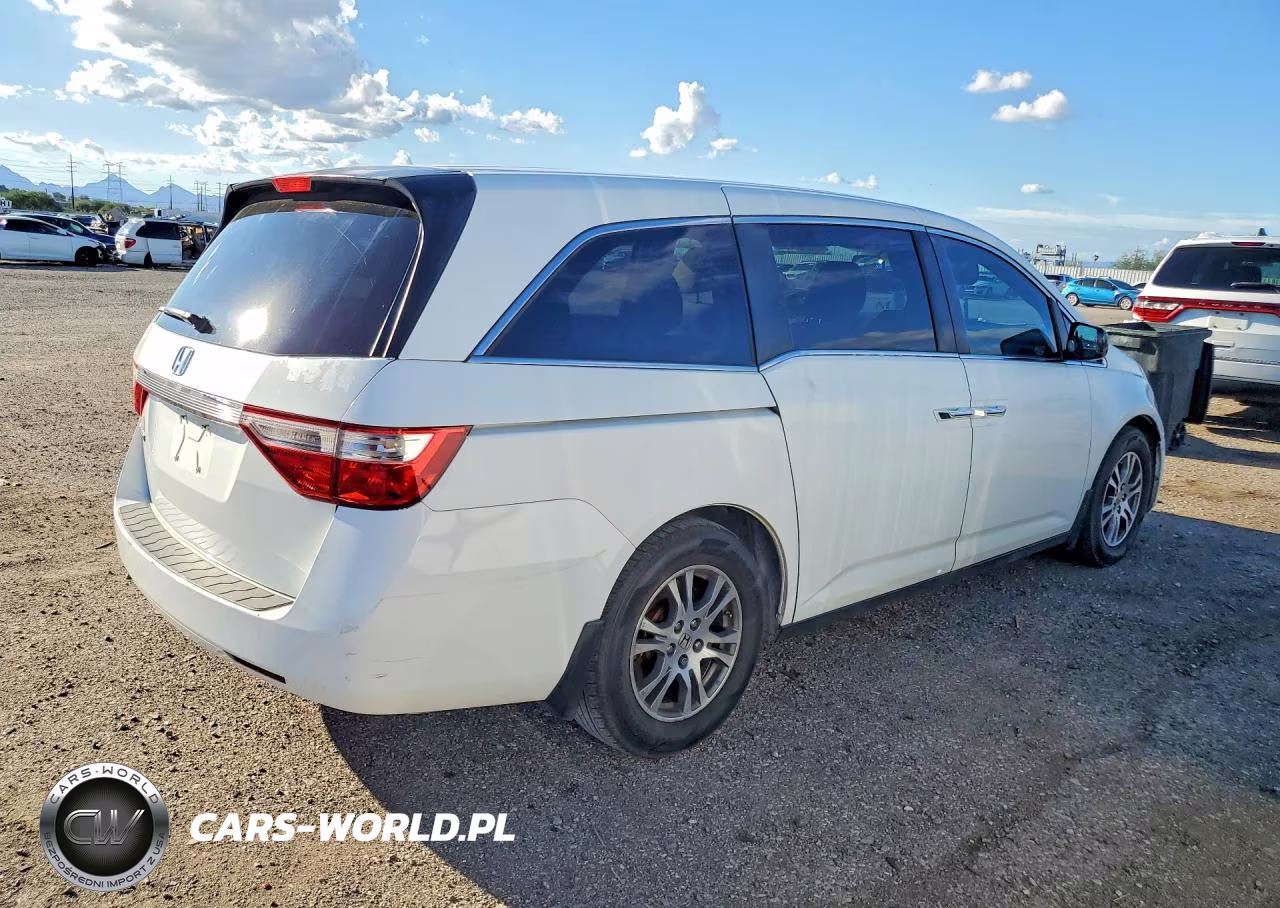 2012 Honda Odyssey Ex VIN:5FNRL5H41CB011226 - 3