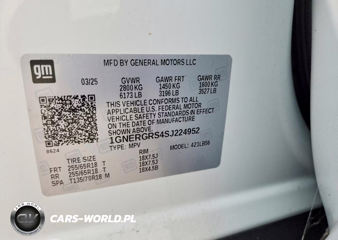 2025 Chevrolet Traverse Lt VIN:1GNERGRS4SJ224952 - 13