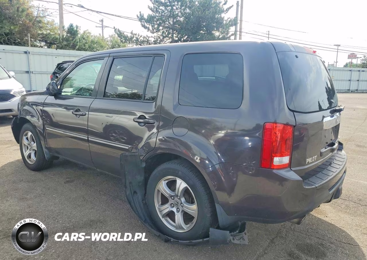 2012 Honda Pilot Ex VIN:5FNYF4H48CB015500 - 2
