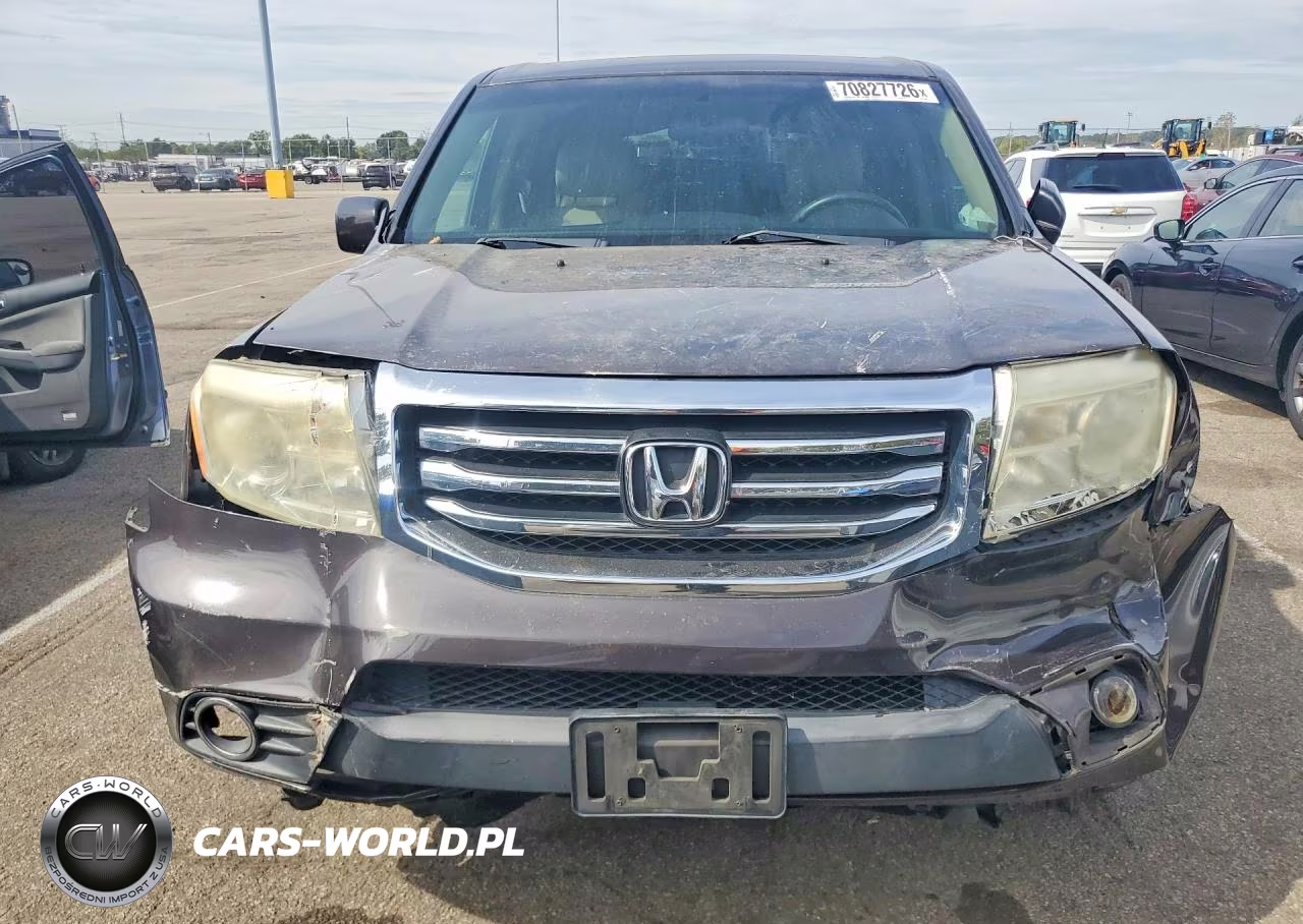 2012 Honda Pilot Ex VIN:5FNYF4H48CB015500 - 5