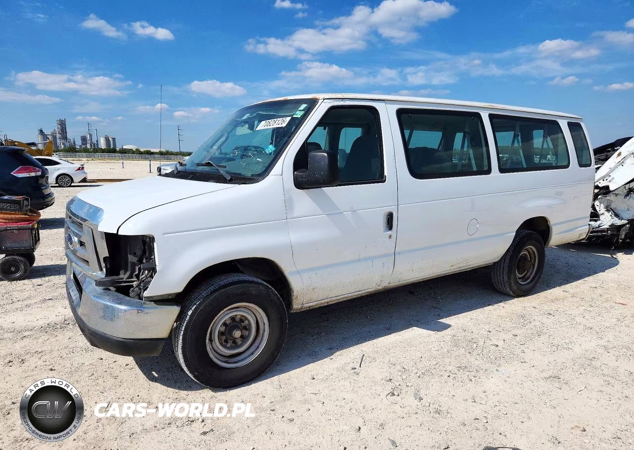 2008 Ford Econoline E350 Super Duty Wagon VIN:1FBSS31L68DB09066 - 1