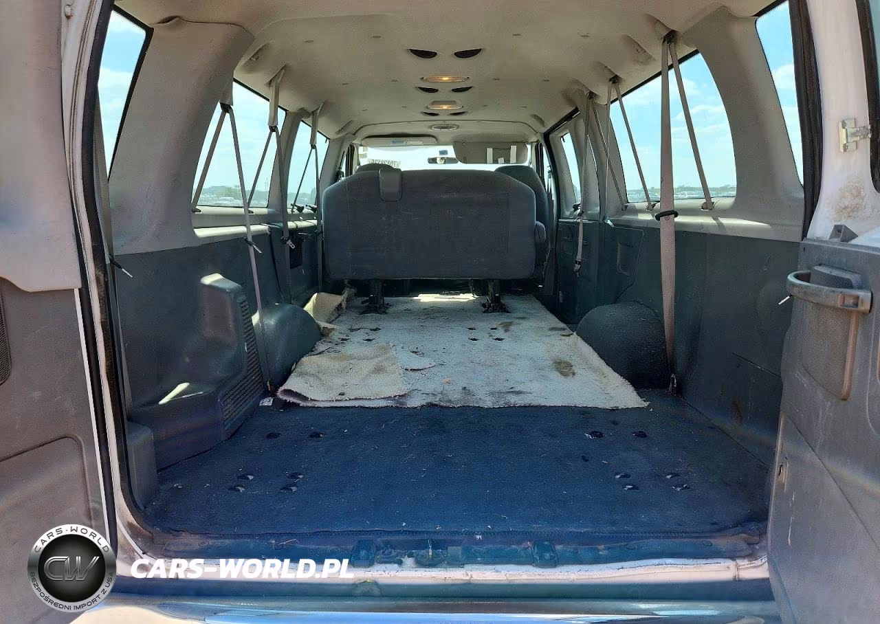 2008 Ford Econoline E350 Super Duty Wagon VIN:1FBSS31L68DB09066 - 10