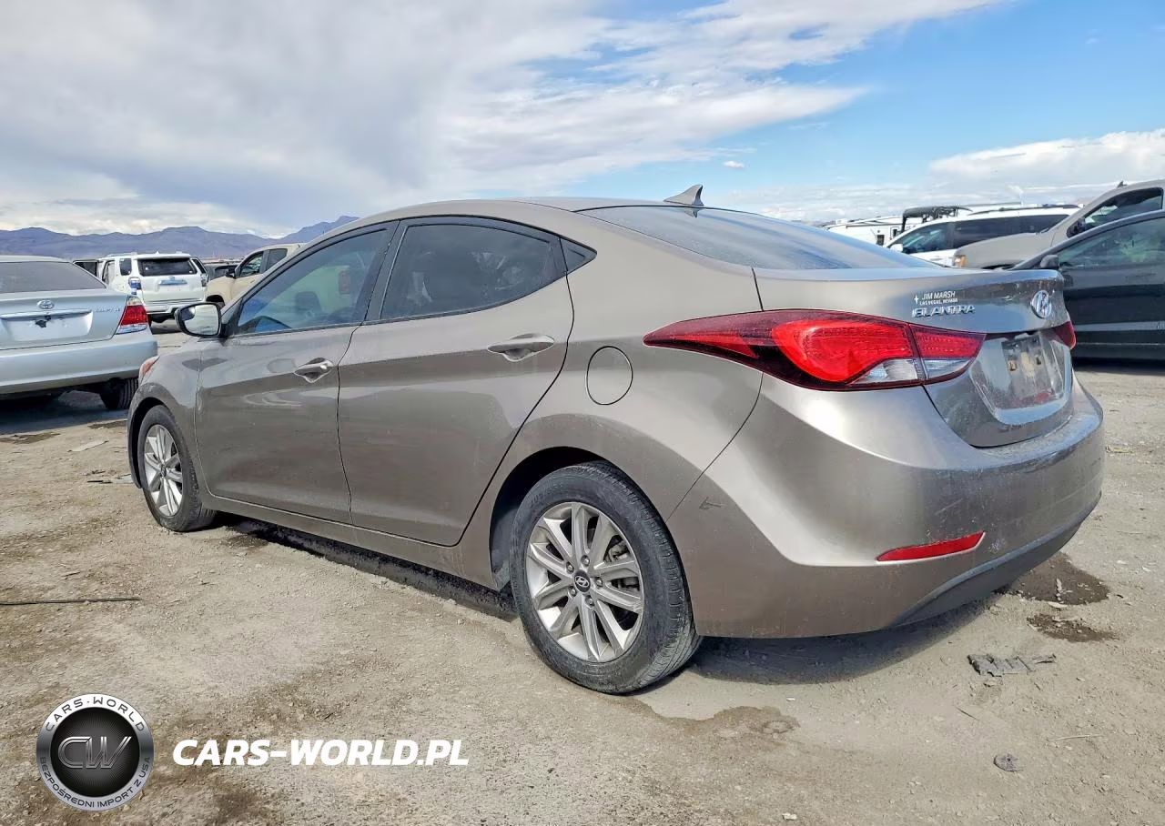 2015 Hyundai Elantra Se VIN:5NPDH4AE6FH590860 - 2