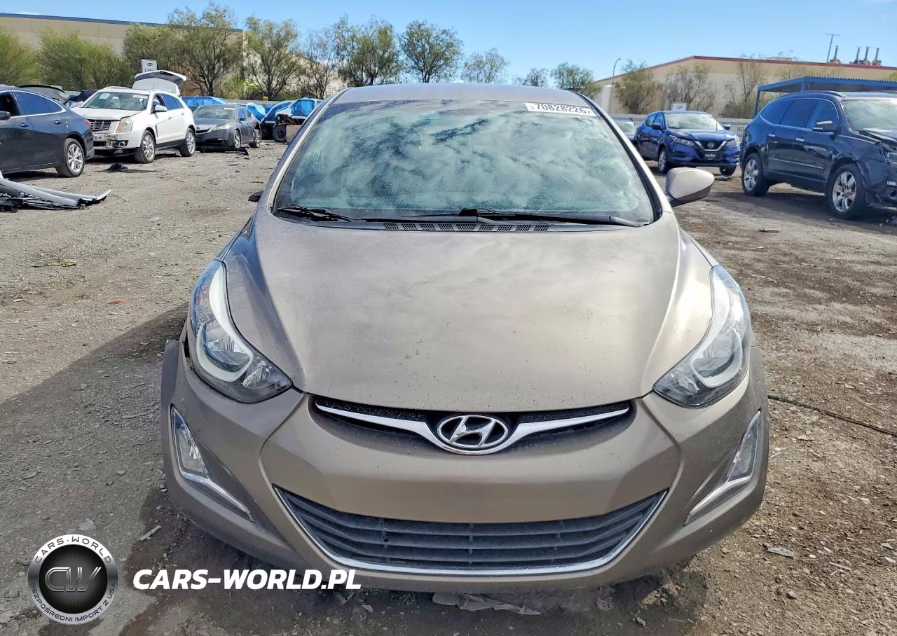 2015 Hyundai Elantra Se VIN:5NPDH4AE6FH590860 - 5