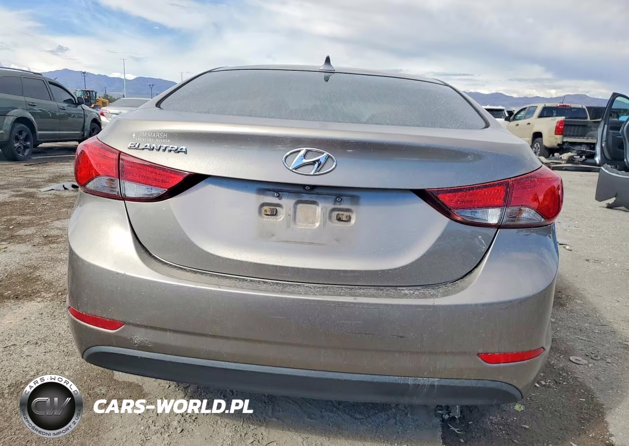 2015 Hyundai Elantra Se VIN:5NPDH4AE6FH590860 - 6