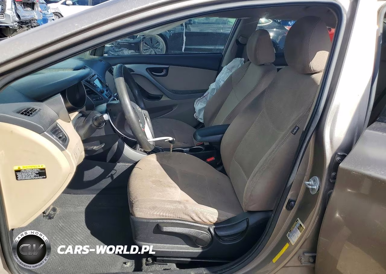 2015 Hyundai Elantra Se VIN:5NPDH4AE6FH590860 - 7