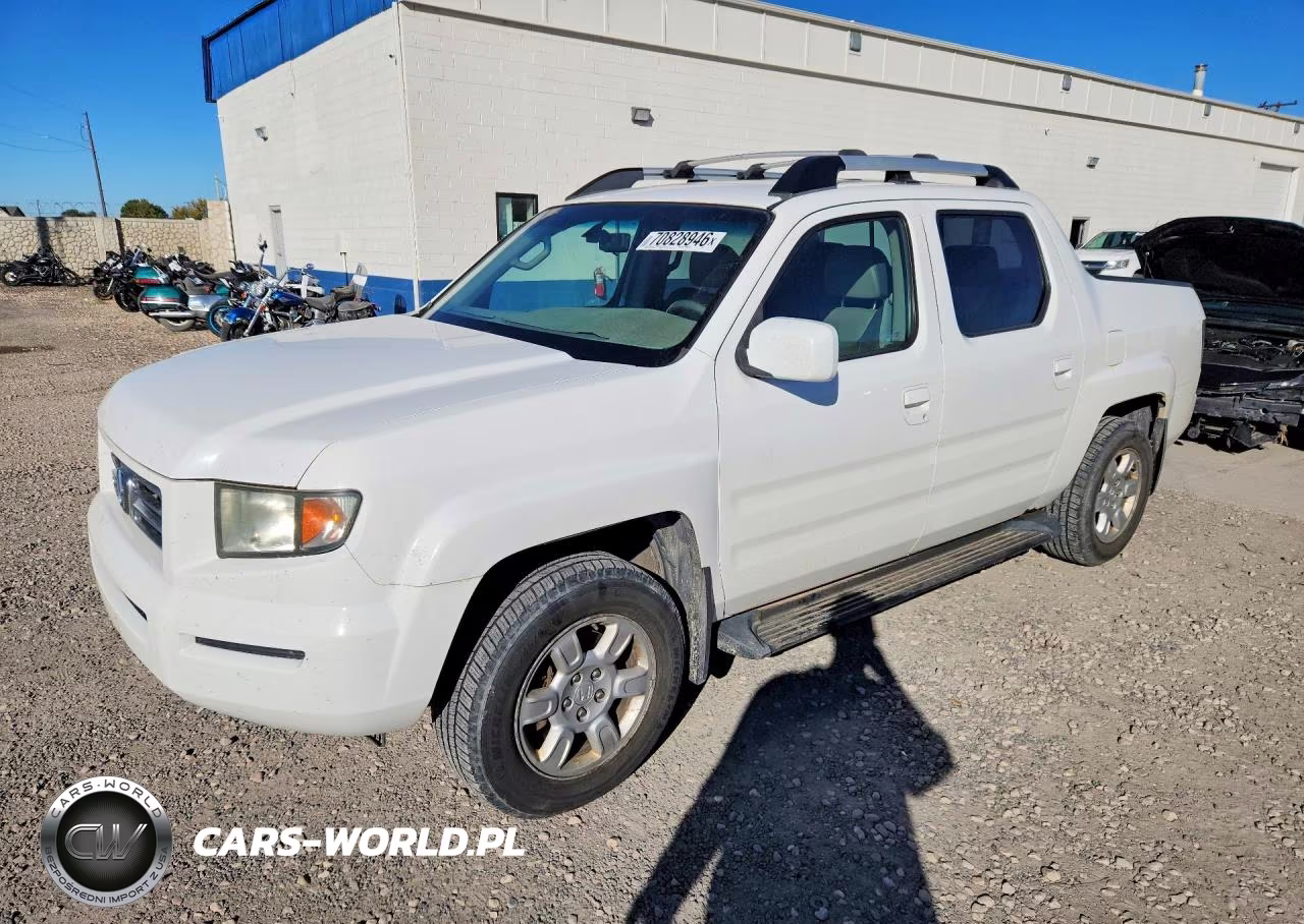 2006 Honda Ridgeline Rtl VIN:2HJYK16586H544946 - 1