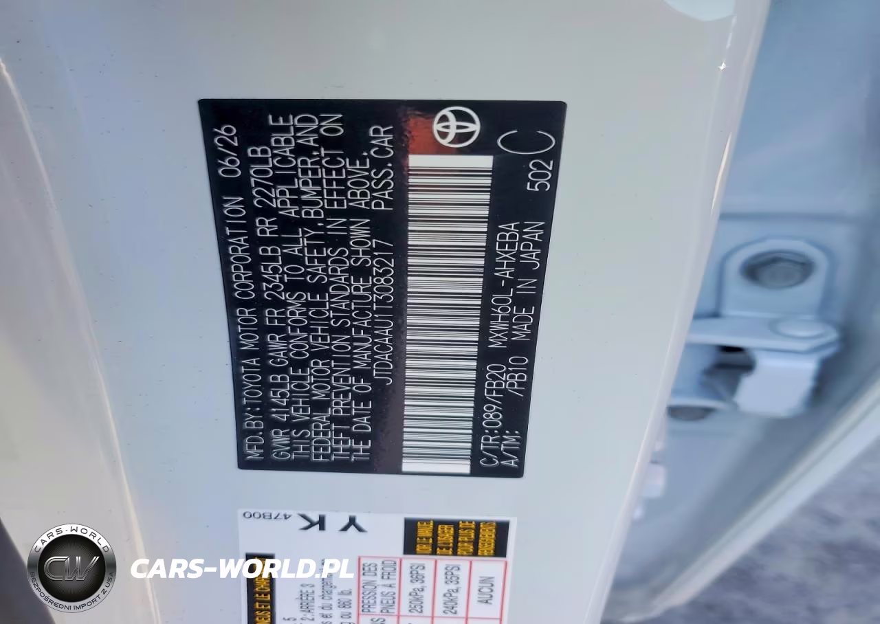 2026 Toyota Prius Le VIN:JTDACAAU1T3083217 - 13