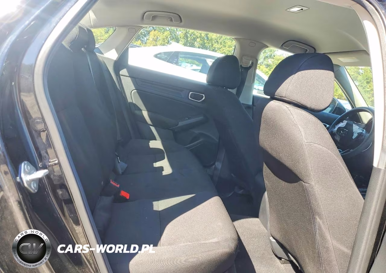 2025 Honda Civic Lx VIN:2HGFE2F26SH600277 - 10