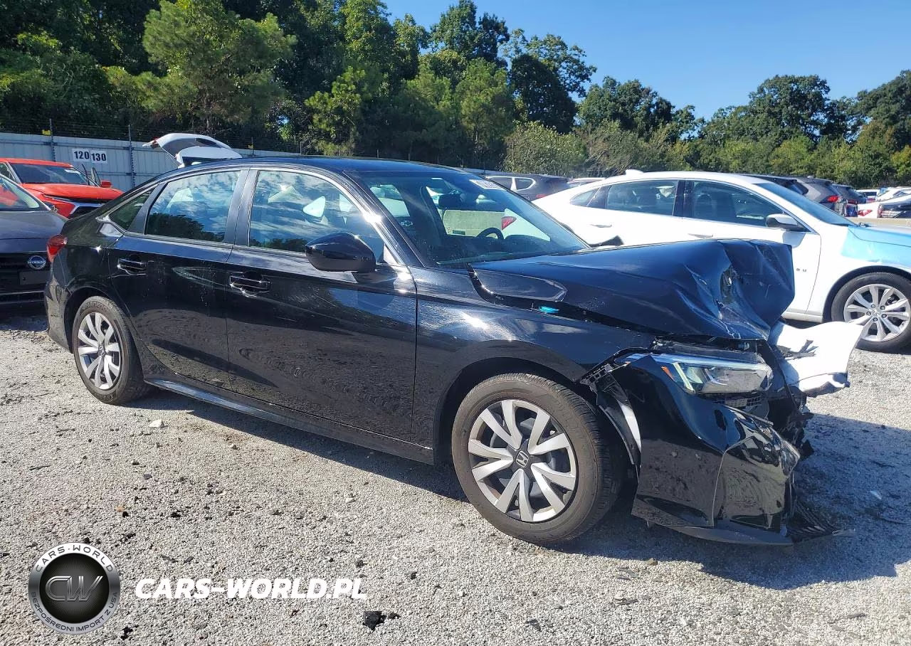 2025 Honda Civic Lx VIN:2HGFE2F26SH600277 - 4