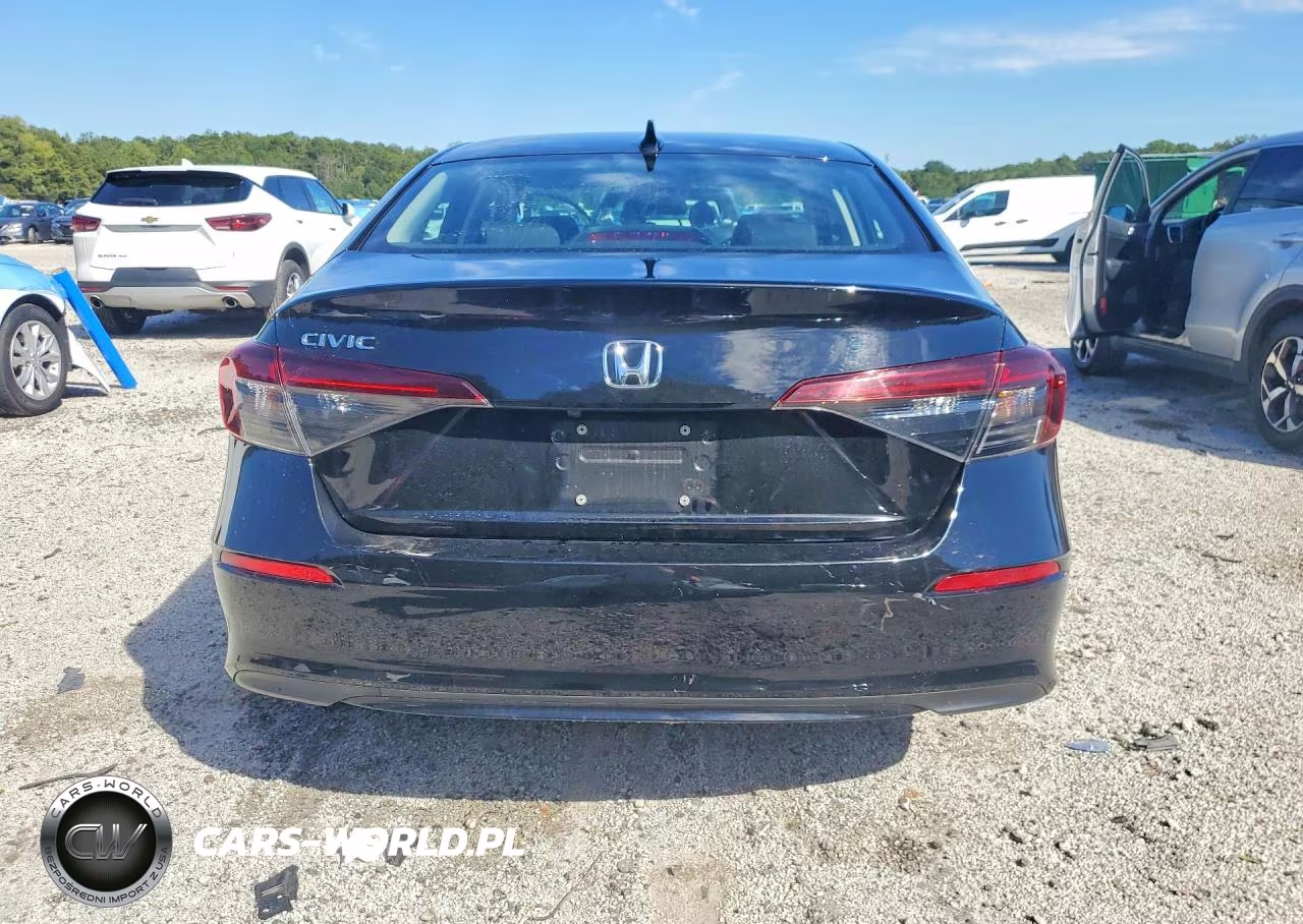 2025 Honda Civic Lx VIN:2HGFE2F26SH600277 - 6