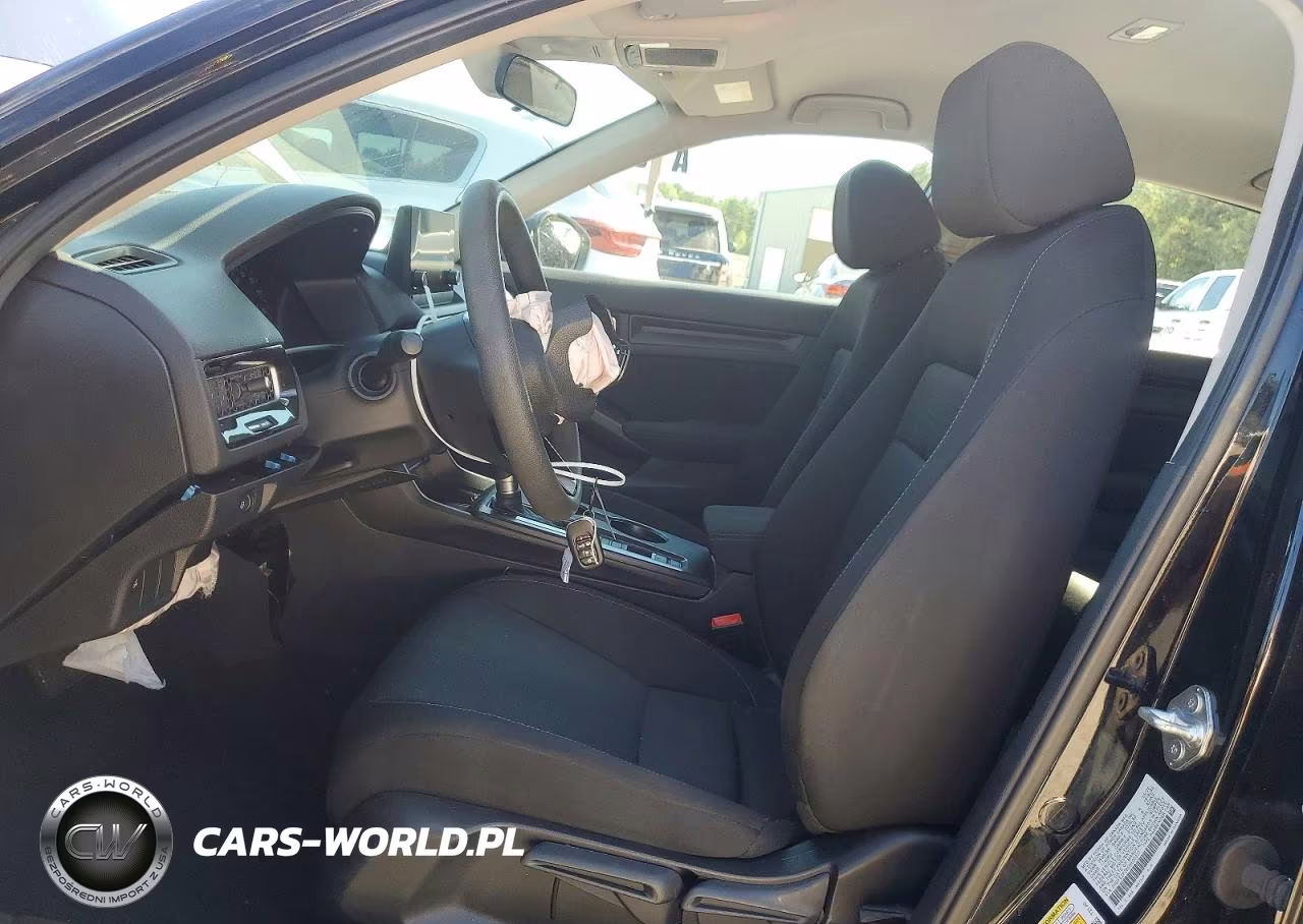 2025 Honda Civic Lx VIN:2HGFE2F26SH600277 - 7