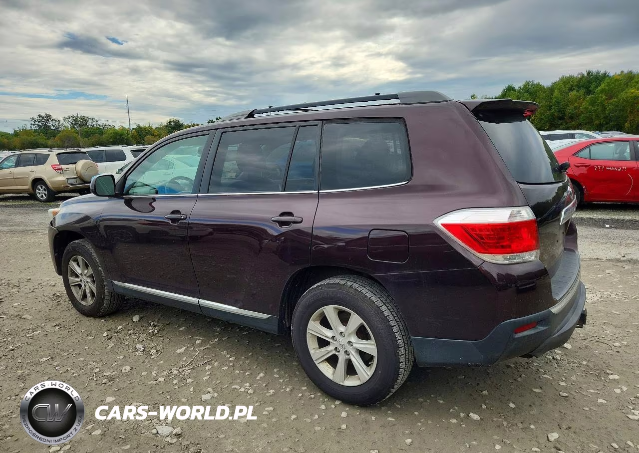 2012 Toyota Highlander Se VIN:5TDBK3EH6CS158881 - 2