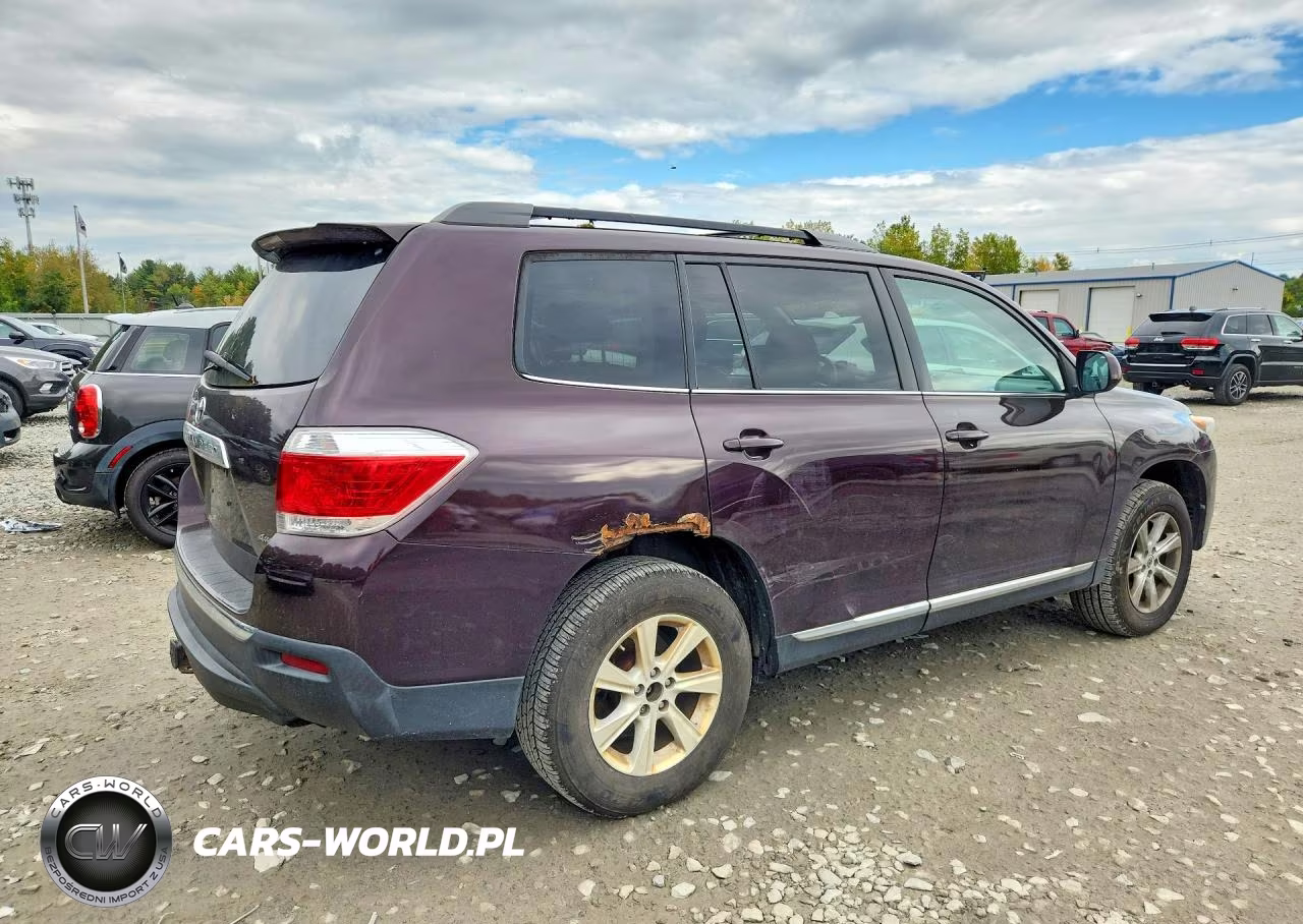 2012 Toyota Highlander Se VIN:5TDBK3EH6CS158881 - 3