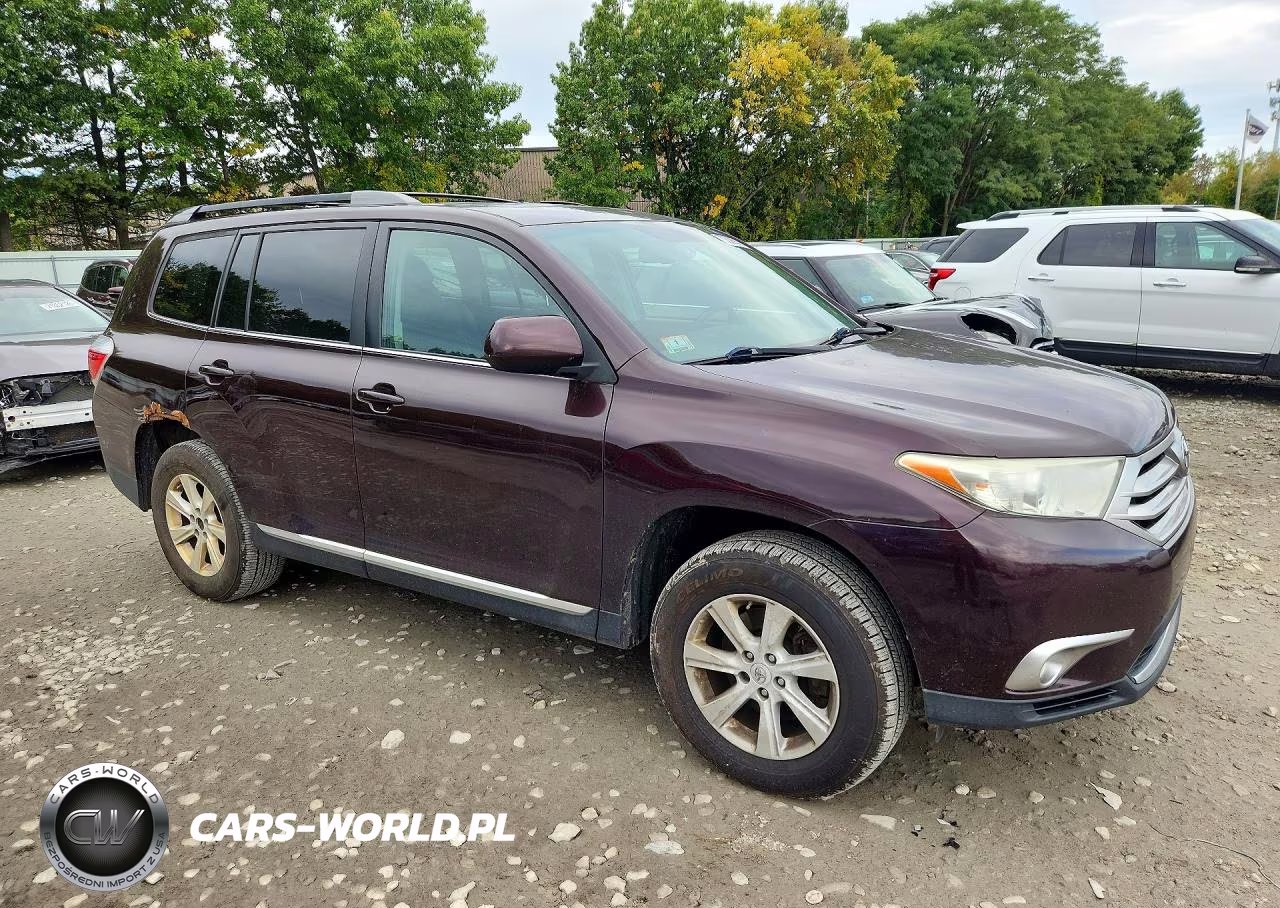 2012 Toyota Highlander Se VIN:5TDBK3EH6CS158881 - 4