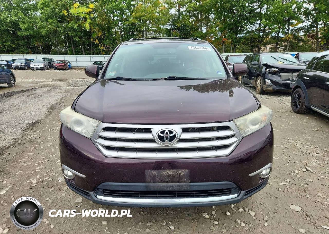 2012 Toyota Highlander Se VIN:5TDBK3EH6CS158881 - 5