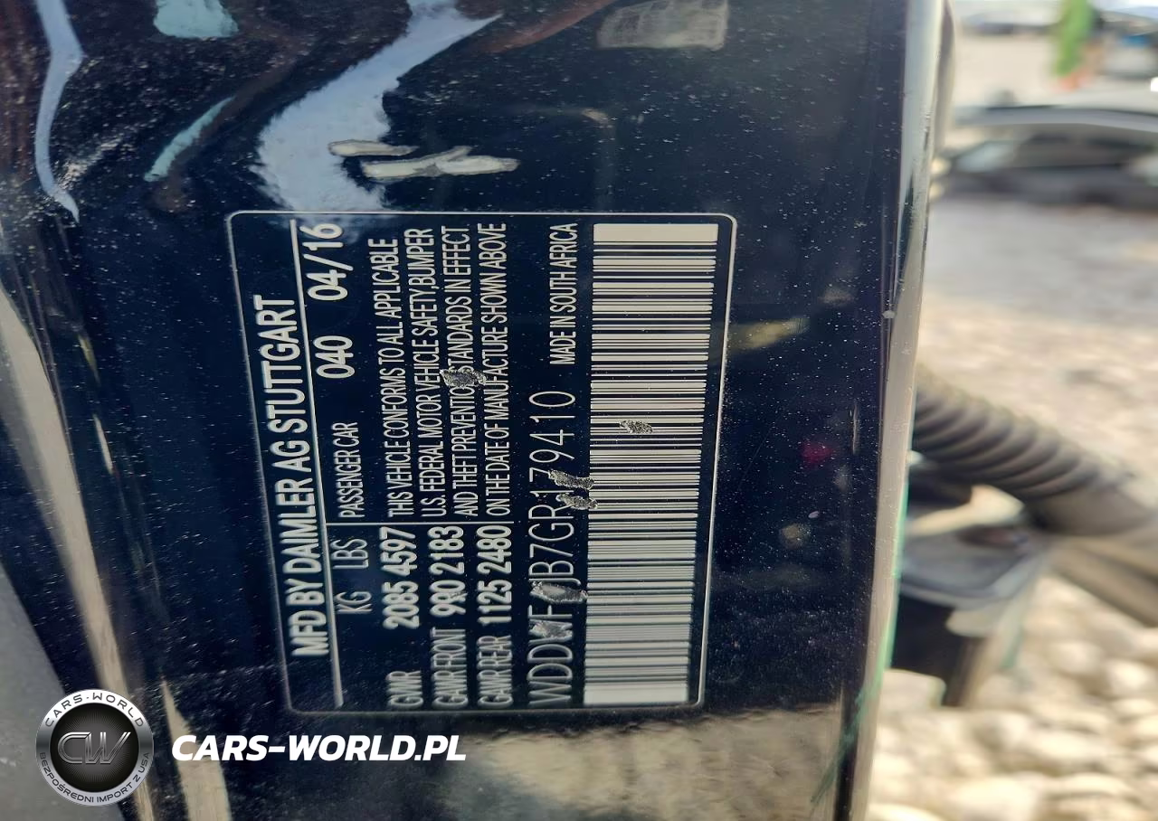 2016 Mercedes-Benz C 300 VIN:WDDWF4JB7GR179410 - 13