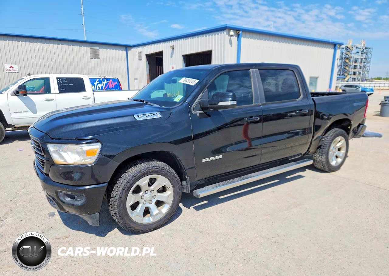 2020 Ram 1500 Big Horn-Lone Star VIN:1C6RREFT5LN107894 - 1