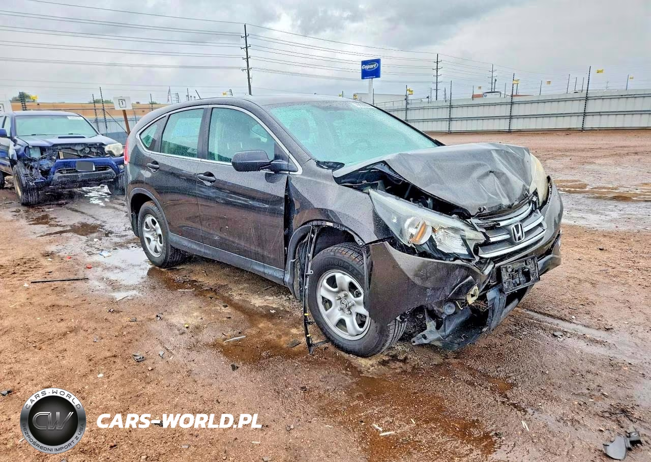 2014 Honda Cr-V Lx VIN:5J6RM4H39EL020345 - 4