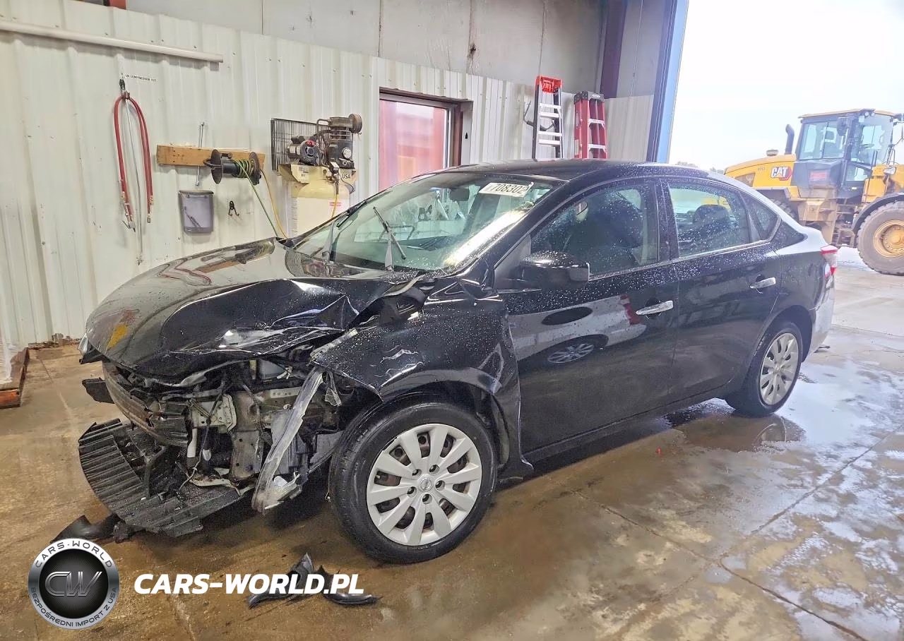 2014 Nissan Sentra Sv VIN:3N1AB7AP3EY252845 - 1
