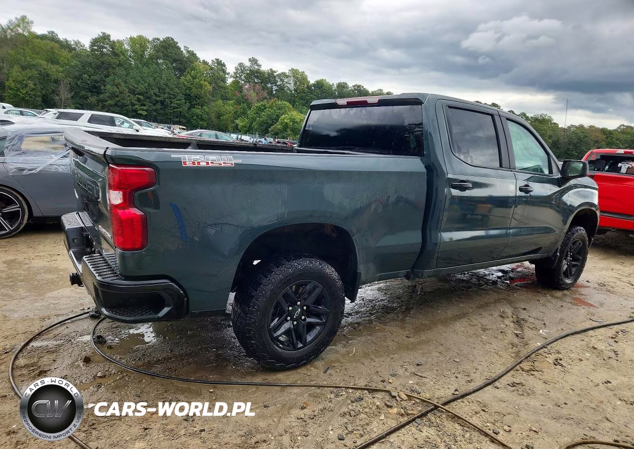 2025 Chevrolet Silverado K1500 Trail Boss Custom VIN:3GCUKCE86SG249073 - 3