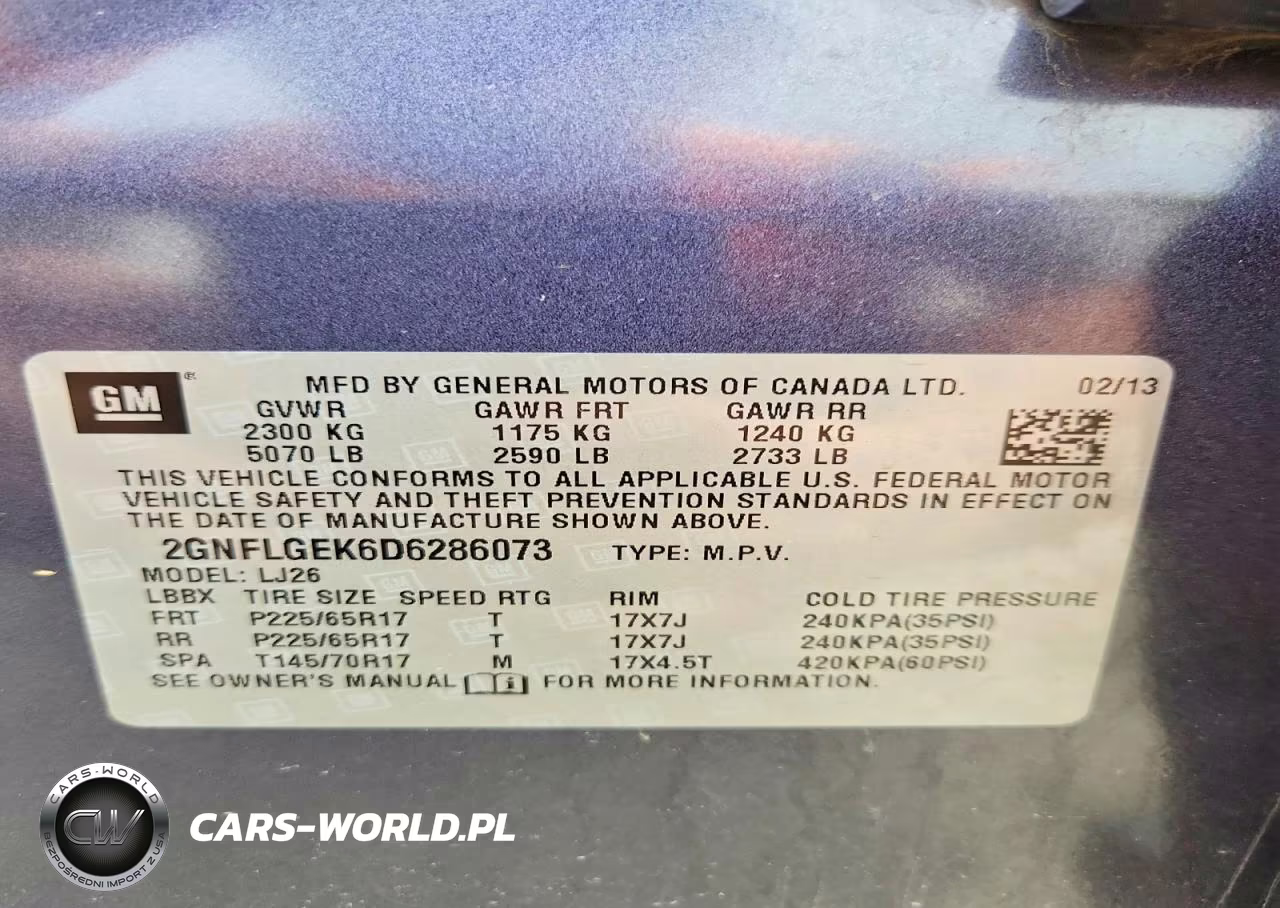 2013 Chevrolet Equinox Ltz VIN:2GNFLGEK6D6286073 - 13