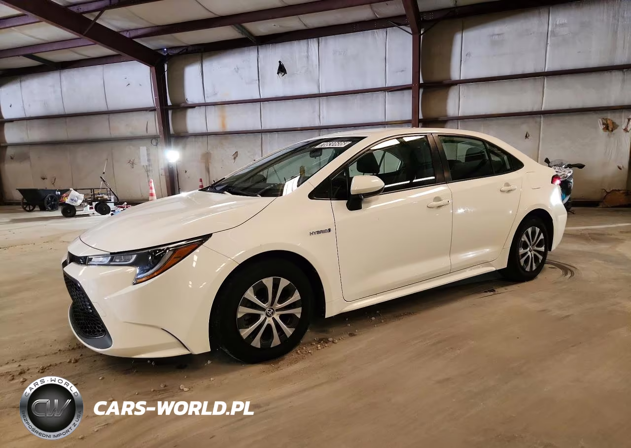 2021 Toyota Corolla Le VIN:JTDEAMDE6MJ022200 - 1