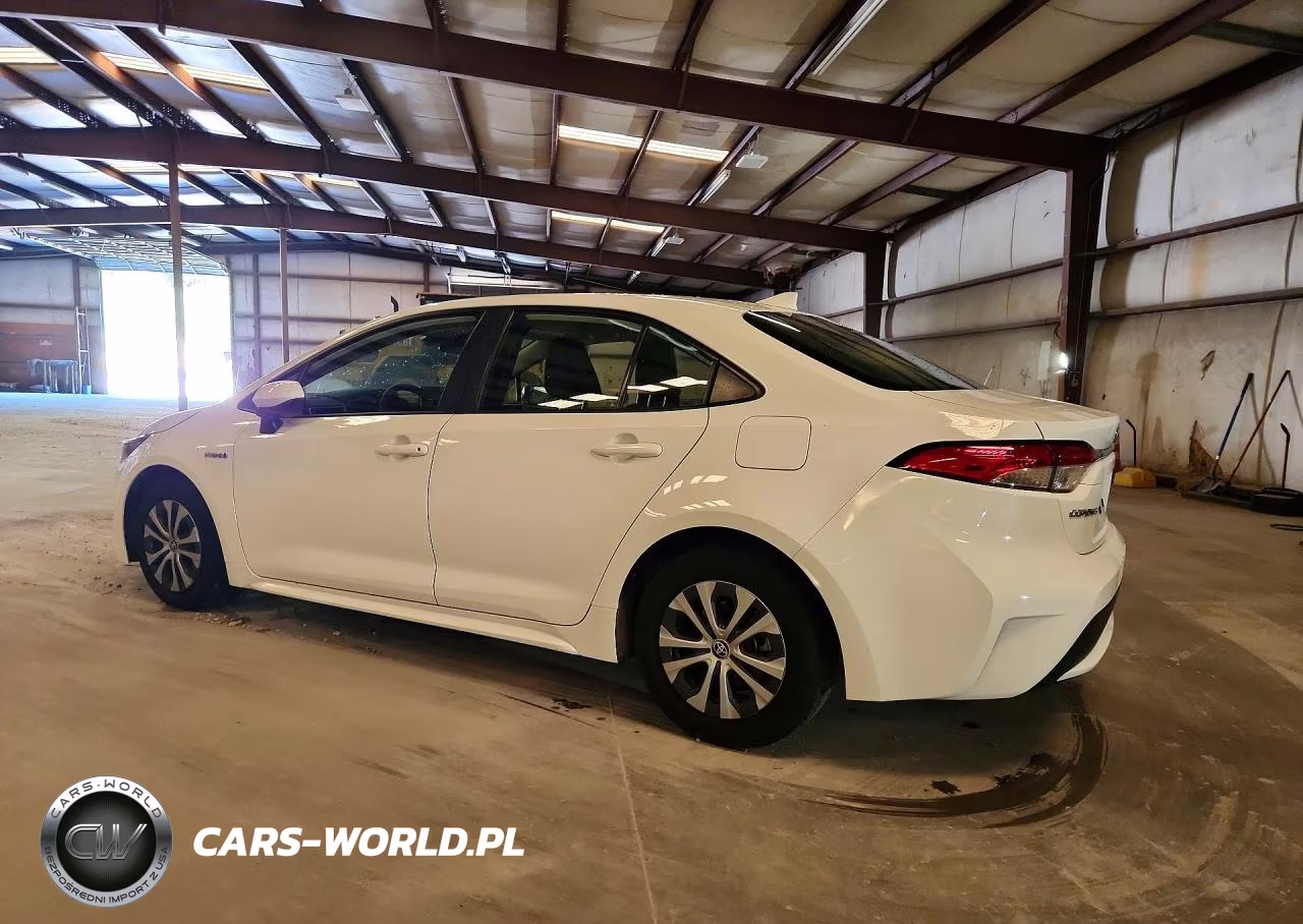 2021 Toyota Corolla Le VIN:JTDEAMDE6MJ022200 - 2