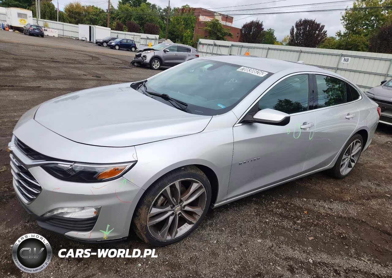 2022 Chevrolet Malibu Lt VIN:1G1ZD5ST1NF174625 - 1