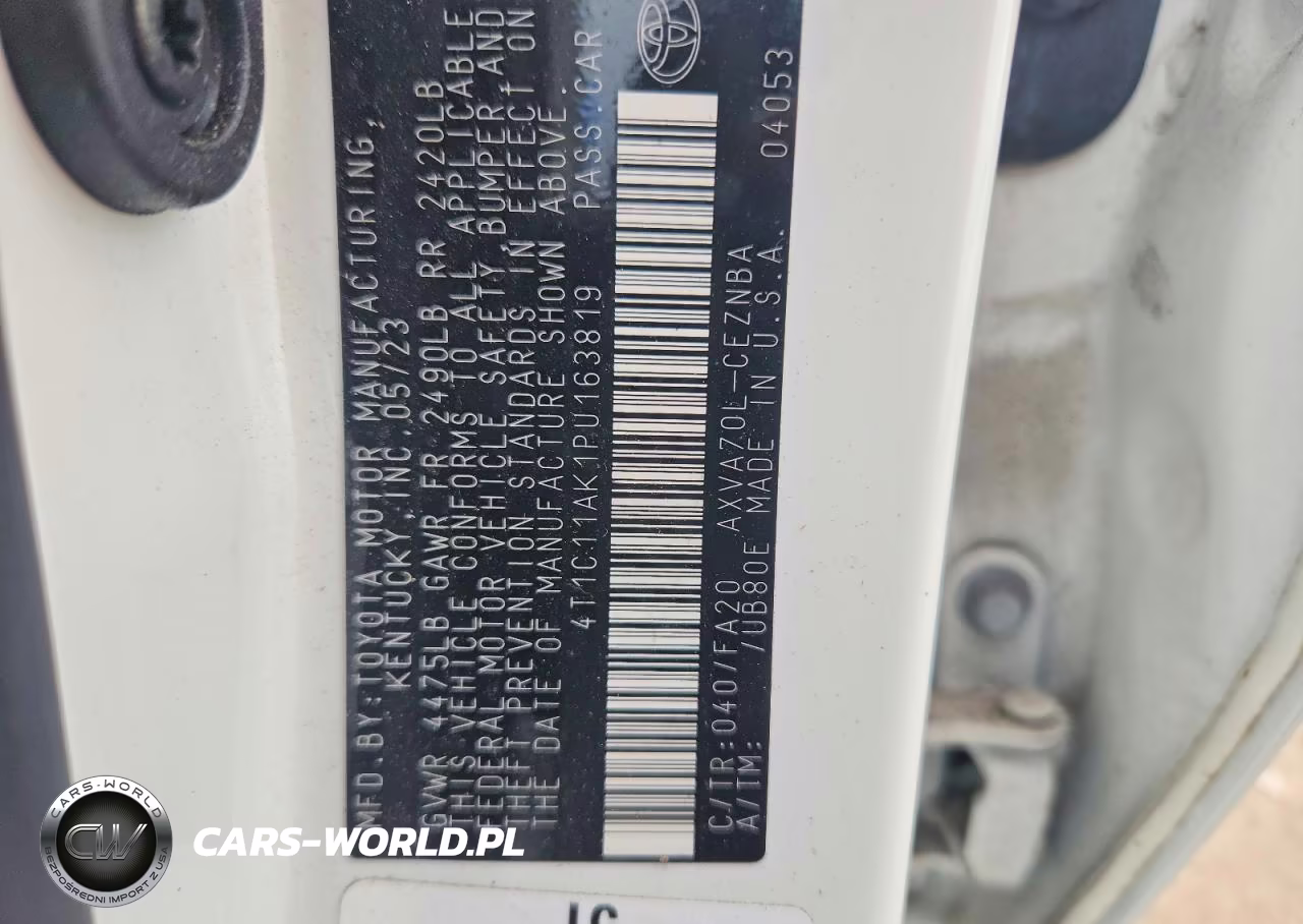 2023 Toyota Camry Le VIN:4T1C11AK1PU163819 - 13