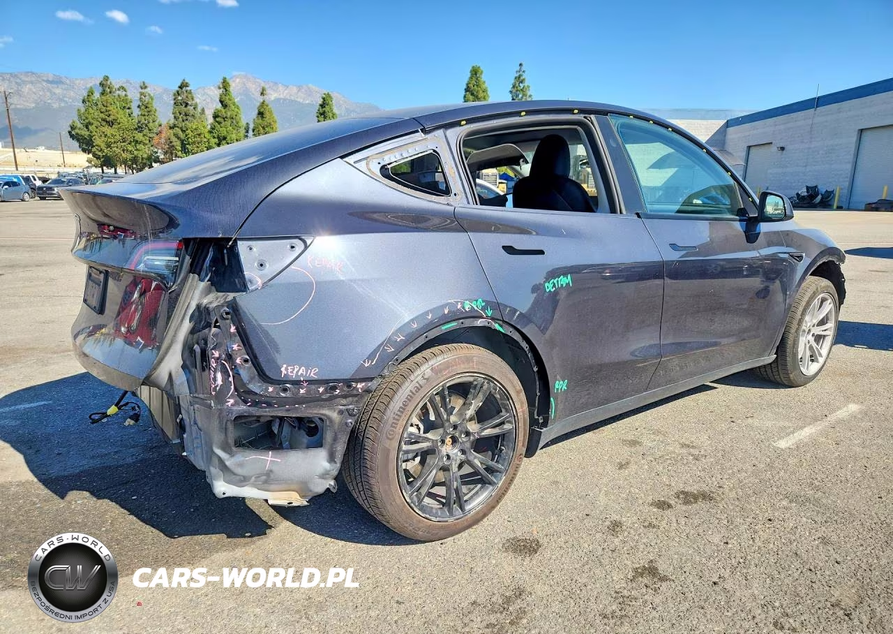 2024 Tesla Model Y VIN:7SAYGDEDXRF001935 - 3