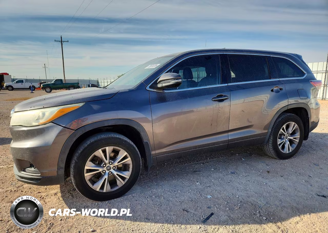2016 Toyota Highlander Le Plus VIN:5TDZKRFH0GS125753 - 1