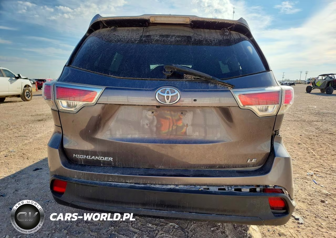 2016 Toyota Highlander Le Plus VIN:5TDZKRFH0GS125753 - 6