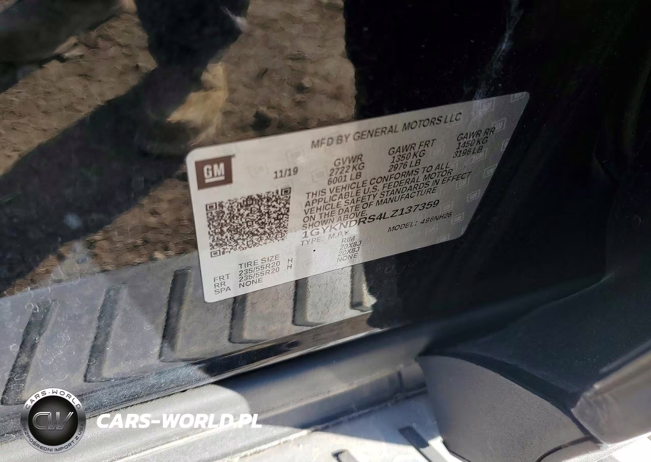 2020 Cadillac Xt5 Premium Luxury VIN:1GYKNDRS4LZ137359 - 14