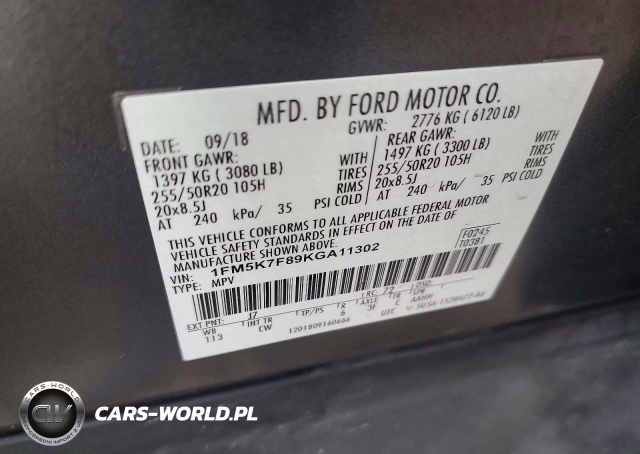 2019 Ford Explorer VIN:1FM5K7F89KGA11302 - 14