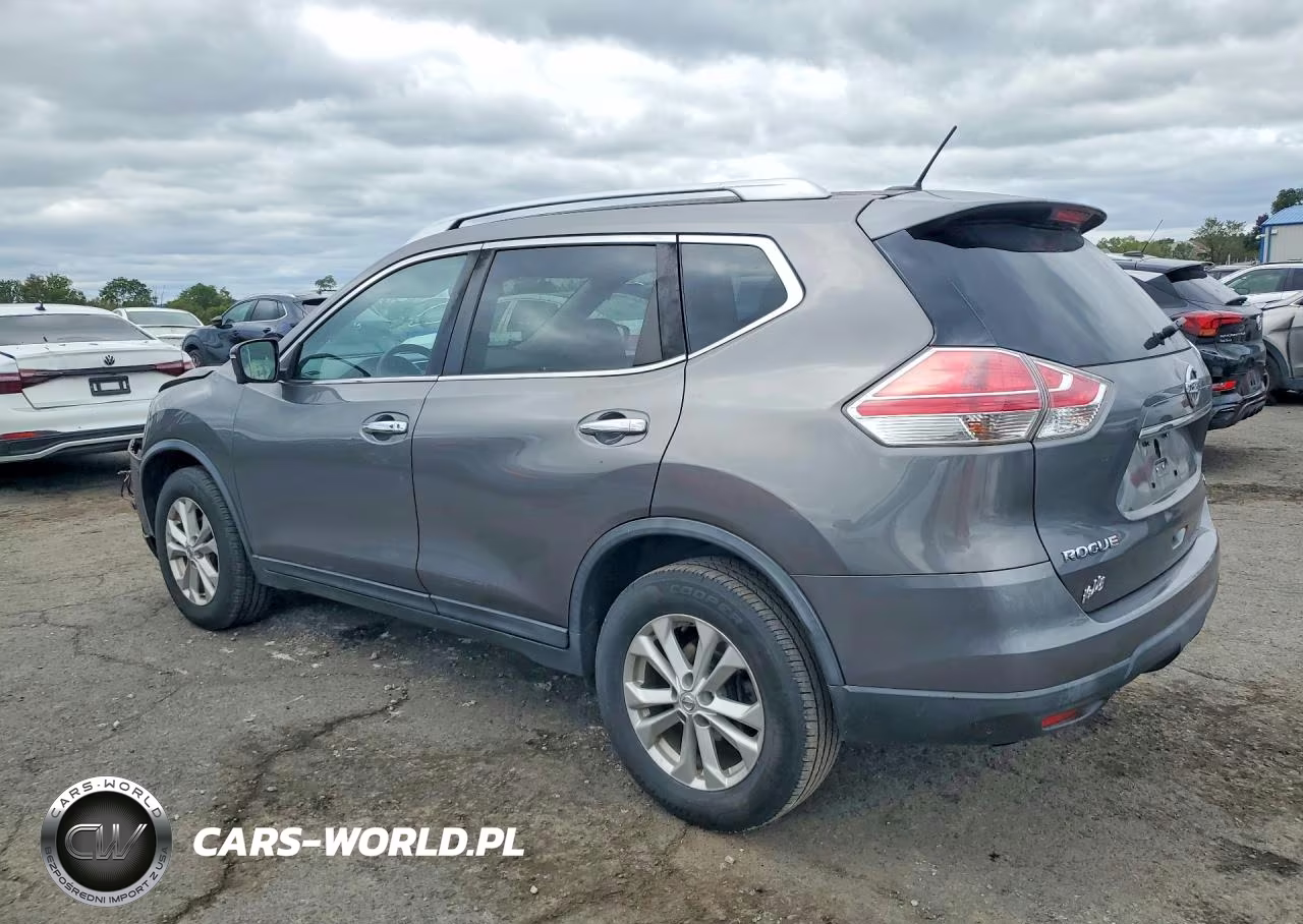 2016 Nissan Rogue Sv VIN:KNMAT2MV4GP668978 - 2