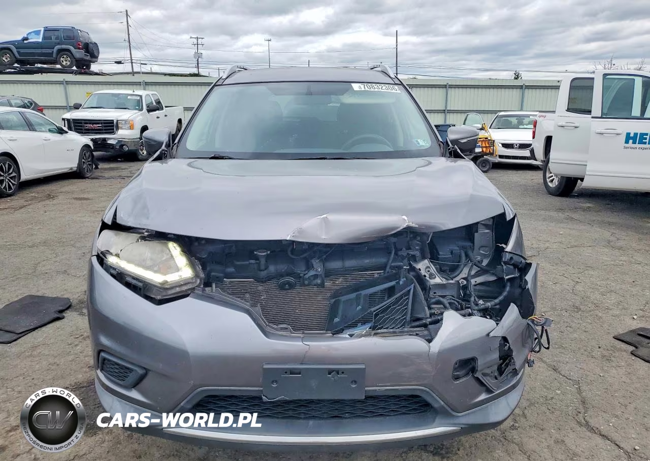 2016 Nissan Rogue Sv VIN:KNMAT2MV4GP668978 - 5