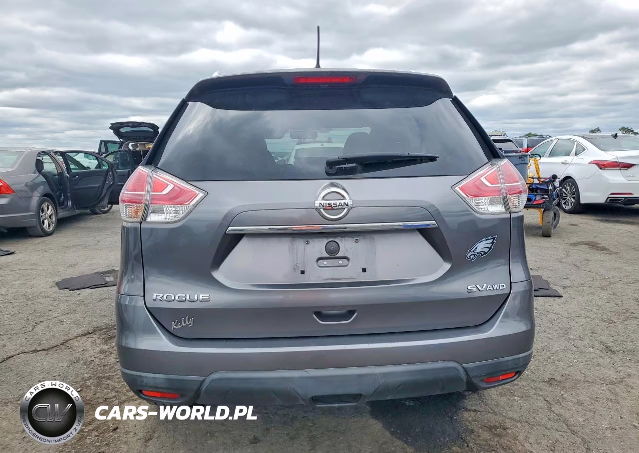 2016 Nissan Rogue Sv VIN:KNMAT2MV4GP668978 - 6