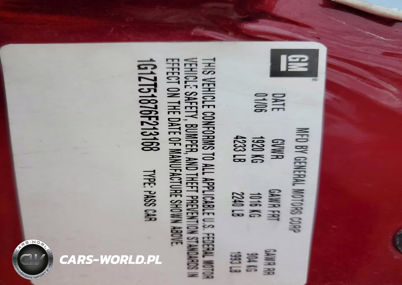 2006 Chevrolet Malibu Lt VIN:1G1ZT51876F213168 - 13