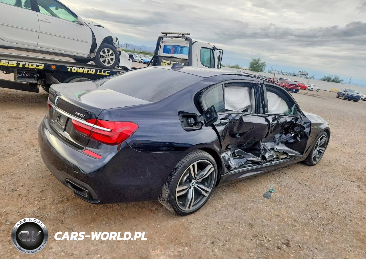 2019 BMW 740 I VIN:WBA7E2C55KB454932 - 3