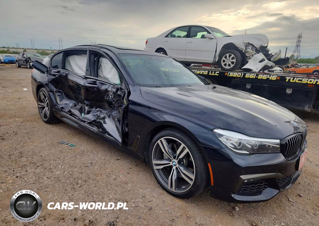 2019 BMW 740 I VIN:WBA7E2C55KB454932 - 4