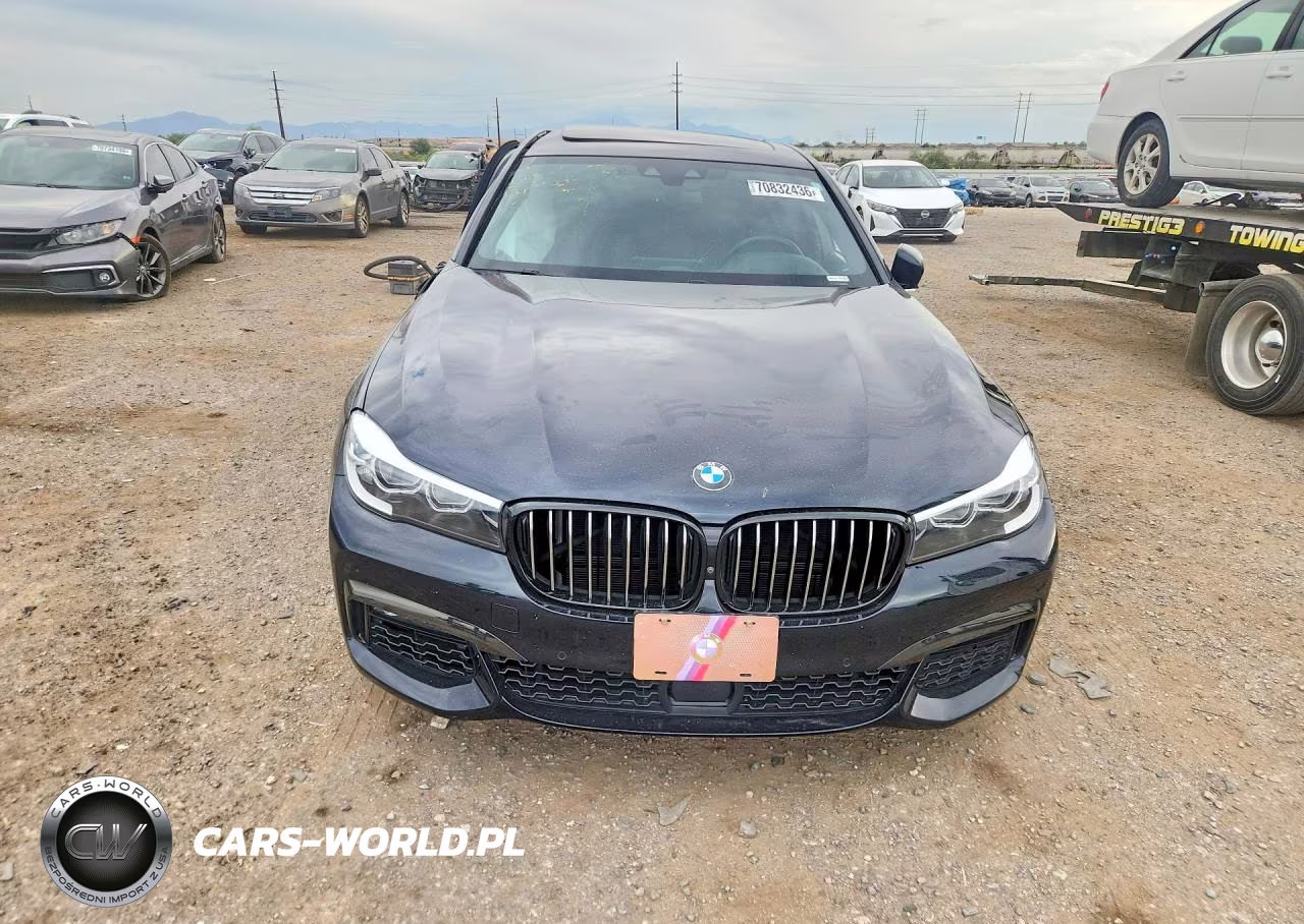 2019 BMW 740 I VIN:WBA7E2C55KB454932 - 5
