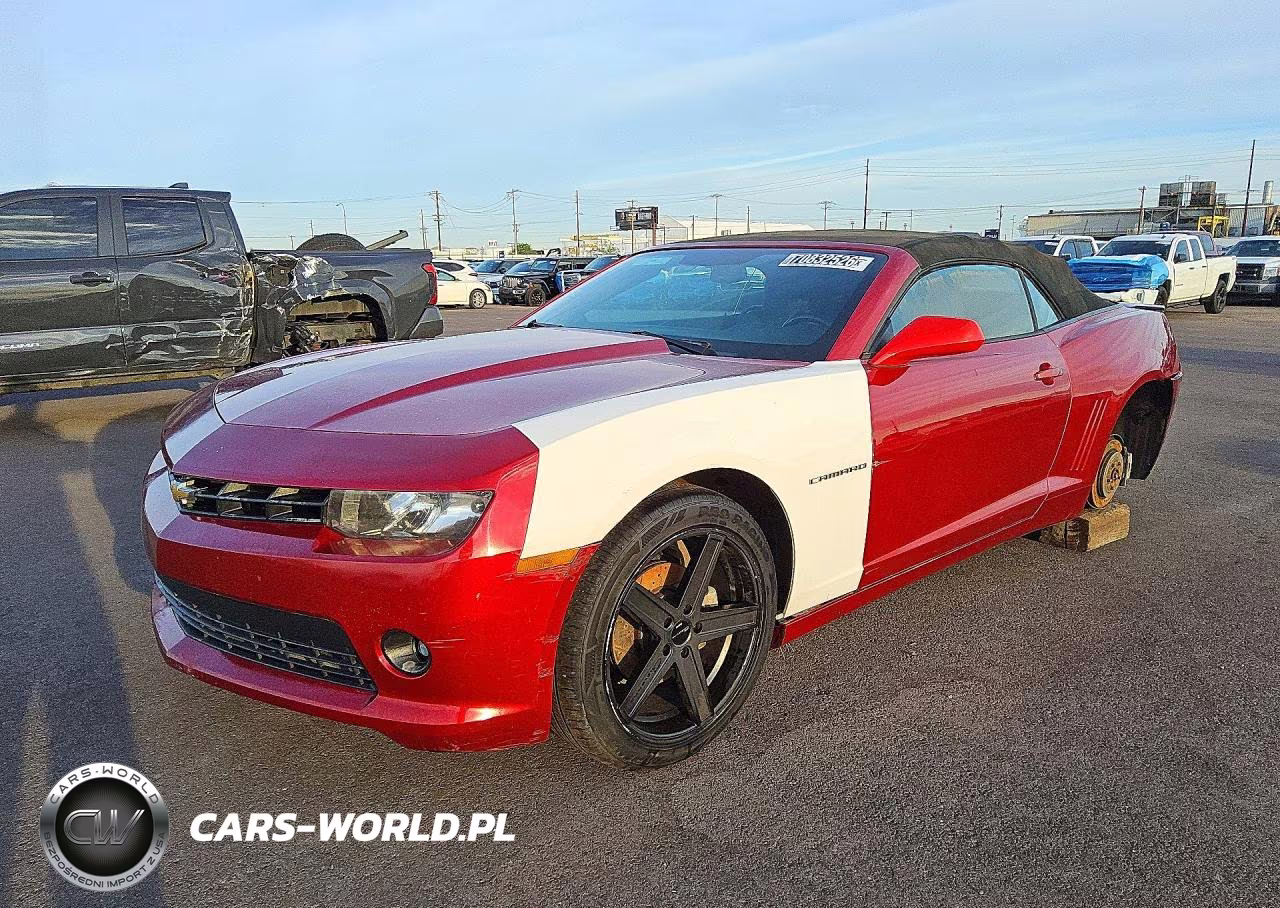 2014 Chevrolet Camaro Lt VIN:2G1FB3D30E9188048 - 1